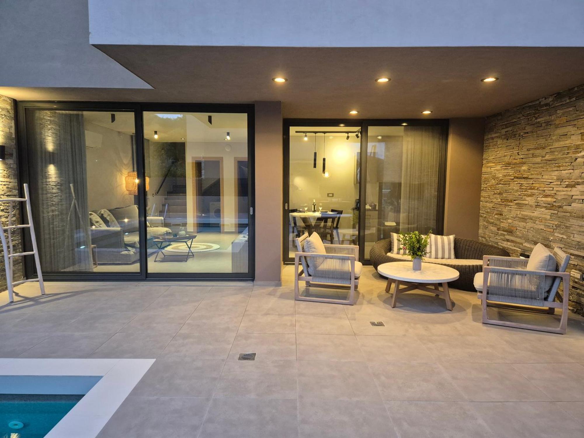 Aguacate Glafki With Heated Private Swimming Pool Villa Циливи Екстериор снимка