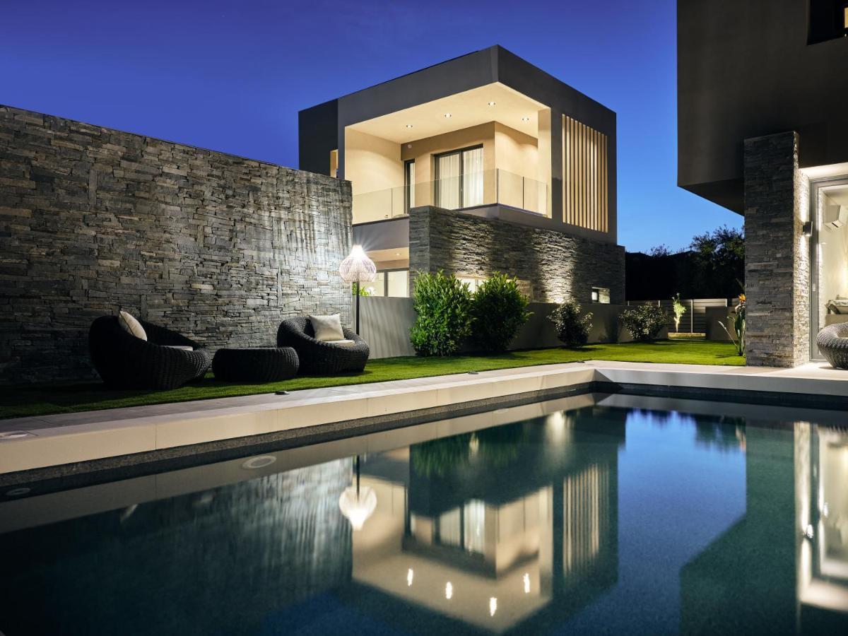 Aguacate Glafki With Heated Private Swimming Pool Villa Циливи Екстериор снимка